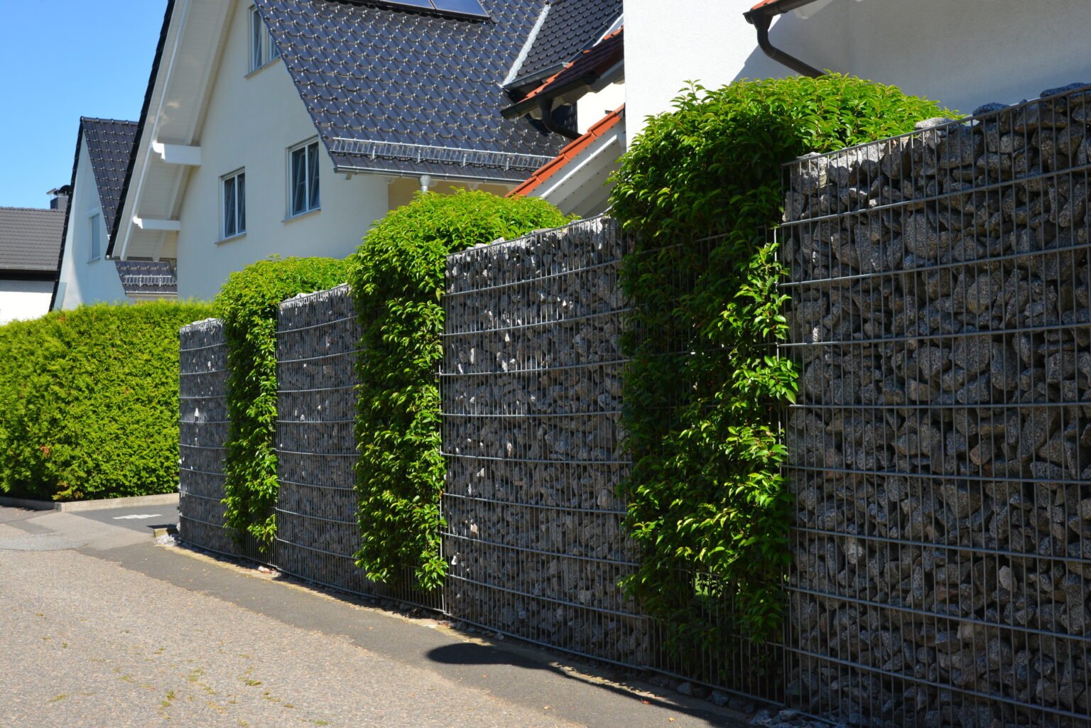 Gabionen Steinsäulen Lüdenscheid